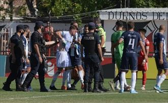 Una bengala le ganó al fútbol