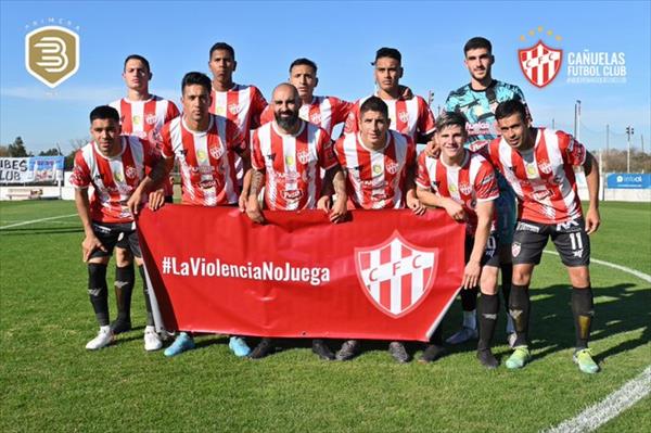 Cañuelas F.C: A Cañuelas se le escapó la victoria sobre el final